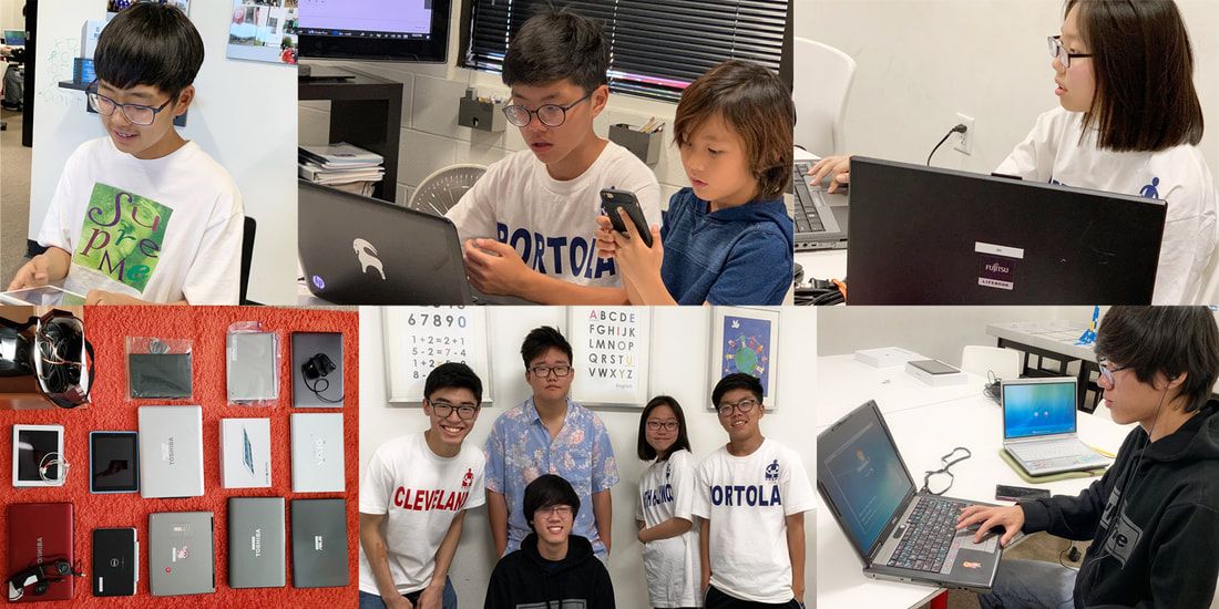 Collecting computers for Cambodia