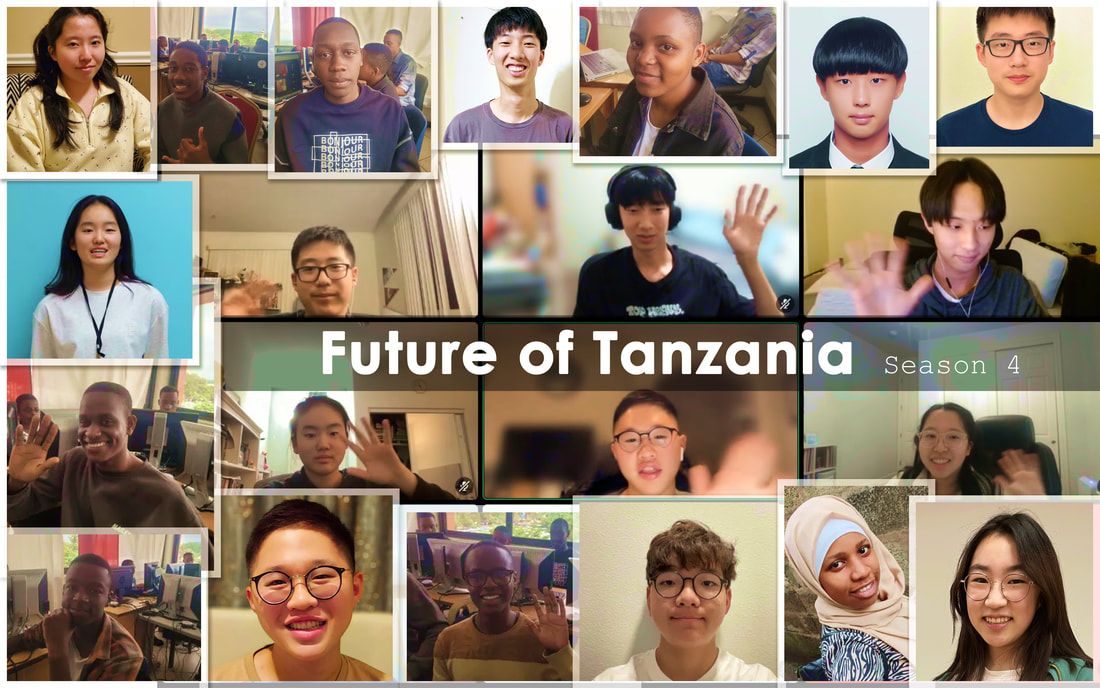 Our Future of Tanzania teachers on Zoom
